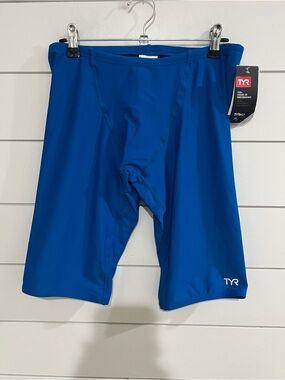 TYR Bright Blue Jammer Swimwear with TYR Tag